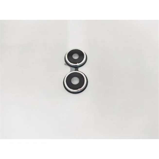 Set 2 cubierta camara plata para Oppo Reno 8 Lite 5G CPH2343 calidad premium