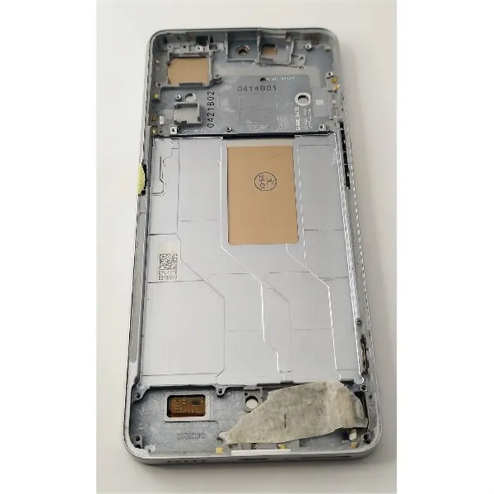 Pantalla lcd para Oppo Reno 8 Pro CPH2357 mas tactil negro con marco dorado compatible tiene reconocimiento facial