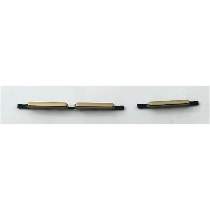 Set de 3 botones dorados para Oppo Reno 8T 4G CPH2481 calidad premium