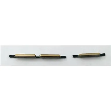 Set de 3 botones dorados para Oppo Reno 8T 4G CPH2481 calidad premium