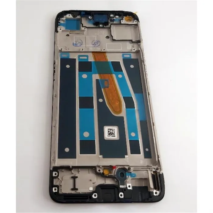 Pantalla LCD para Reno 8T 4G CPH2481 mas tactil negro mas marco negro compatible 