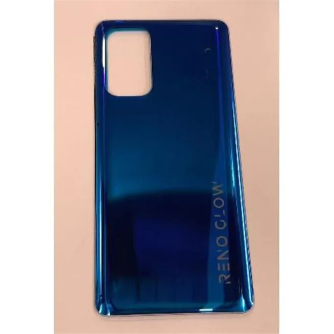 Tapa trasera o tapa bateria azul para Oppo Reno 5 5G