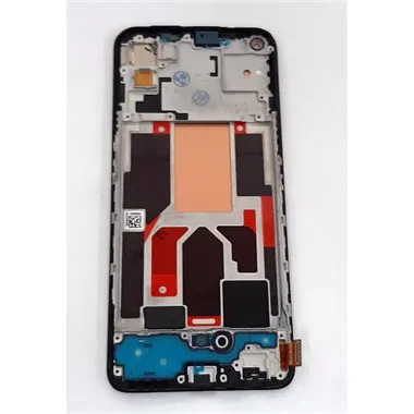 Pantalla lcd para Oppo Reno 5 5G mas tactil negro mas marco negro compatible