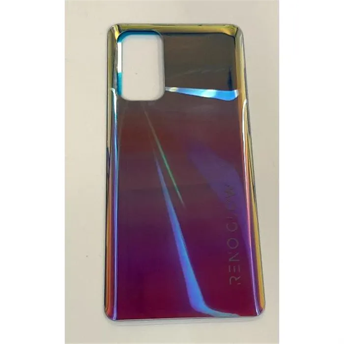 Tapa trasera o tapa bateria plata para Oppo Reno 5 5G