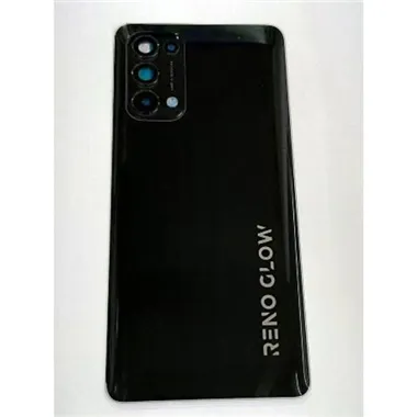 Tapa trasera o tapa bateria negra para Oppo Reno 5 5G mas cubierta camara