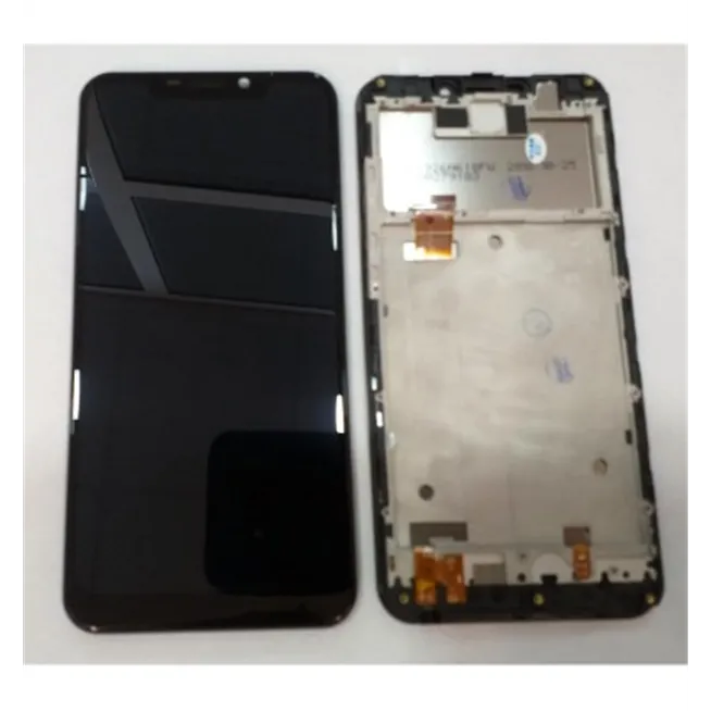 Oukitel C12 Pro pantalla lcd + tactil negro + marco negro
