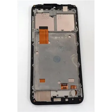 Pantalla lcd para Oukitel C15 Pro mas tactil negro mas marco negro calidad premium