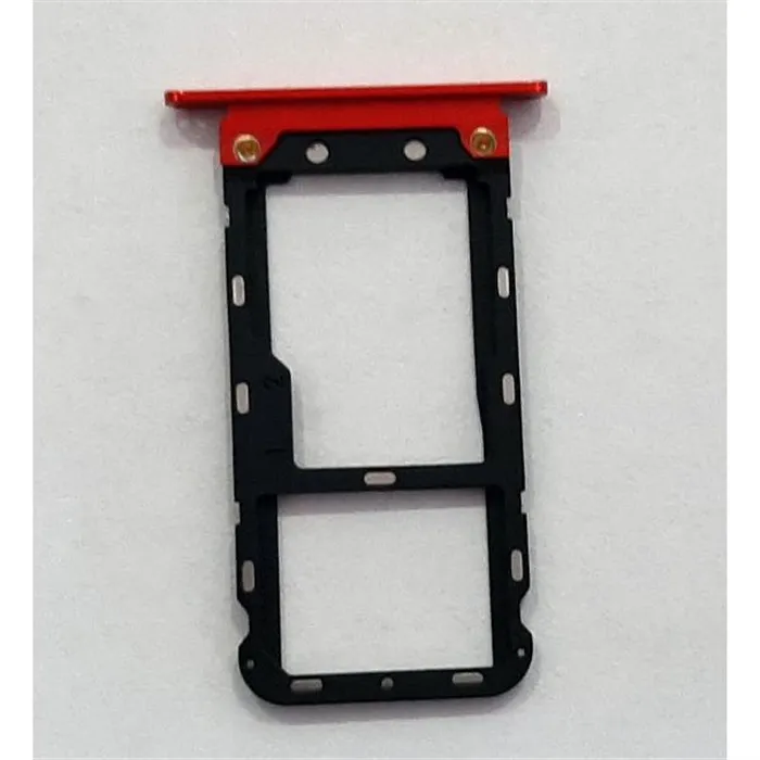 Soporte o bandeja sim roja para Oukitel C17 Pro calidad premium