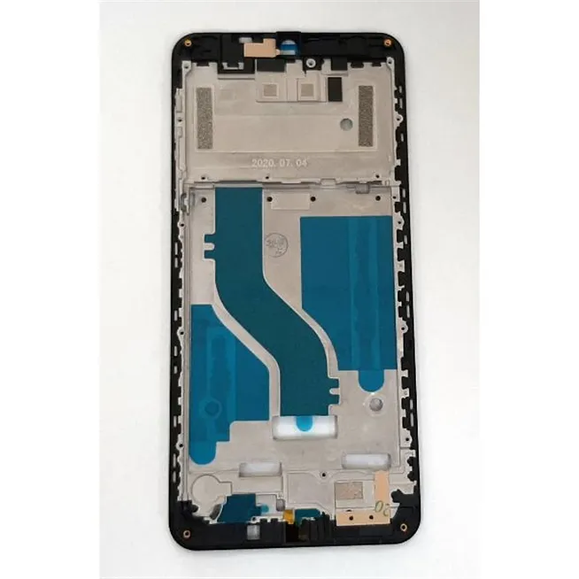 Carcasa central o marco negro para Oukitel C19 calidad premium