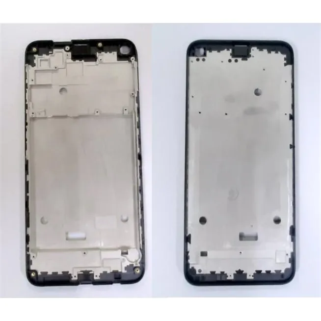 Carcasa central o marco negro para Oukitel C21 calidad premium