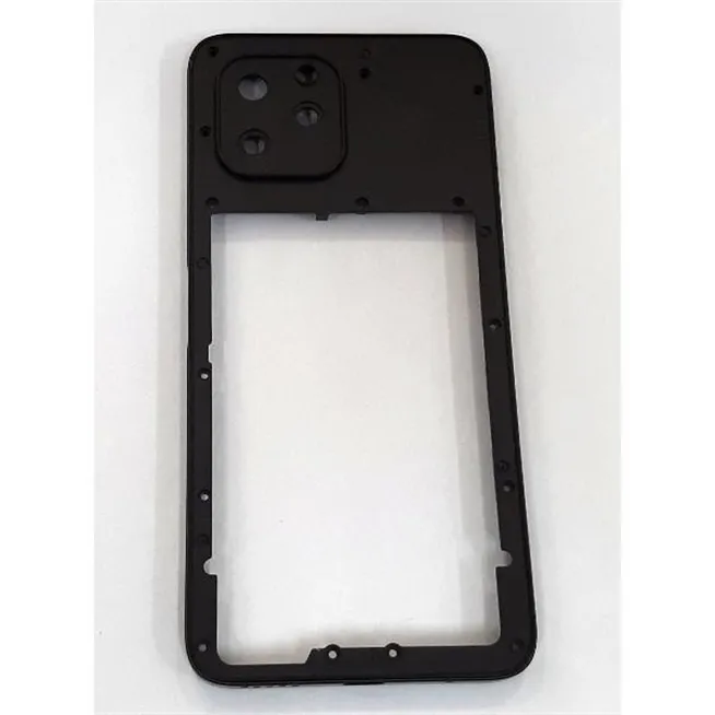 Carcasa central o marco negro para Oukiteol C21 Pro calidad premium