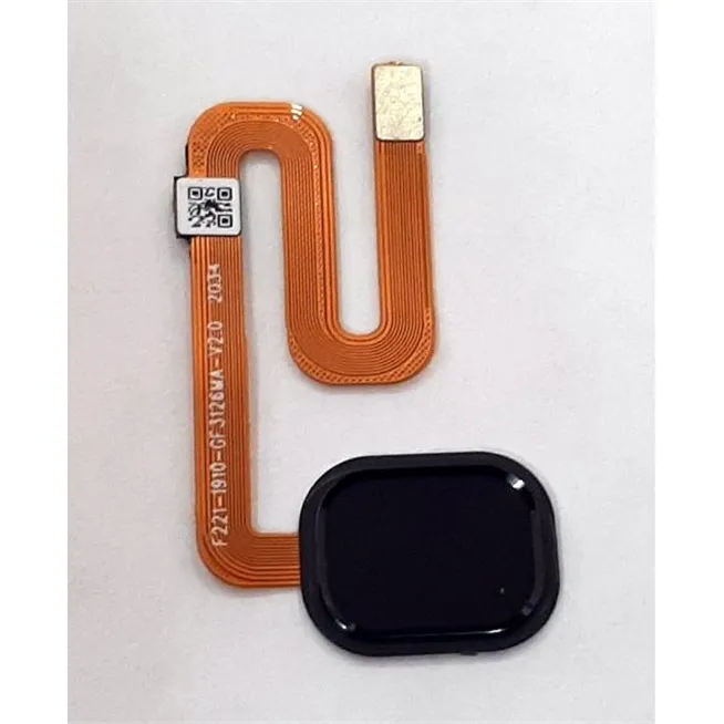 Flex boton home negro para Oukitel C22 calidad premium