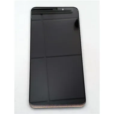 Pantalla lcd para Oukitel C22 mas tactil negro dorado calidad premium