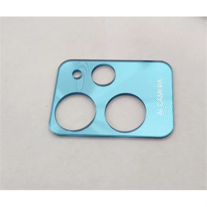 cubierta camara azul para Oukitel C32 calidad premium