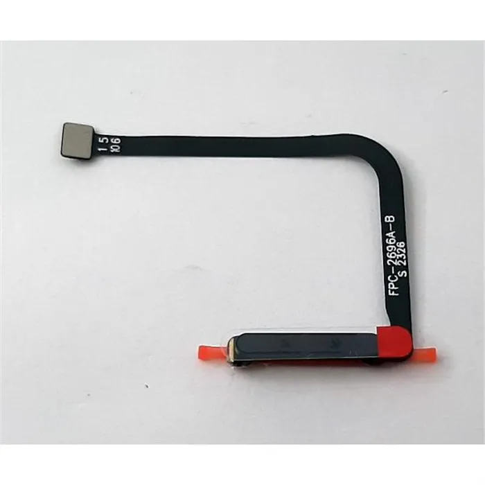 Flex boton home negro para Oukitel C35 calidad premium