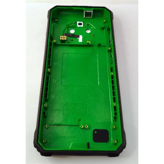 Tapa trasera o tapa bateria con carcasa central verde para Oukitel G1 