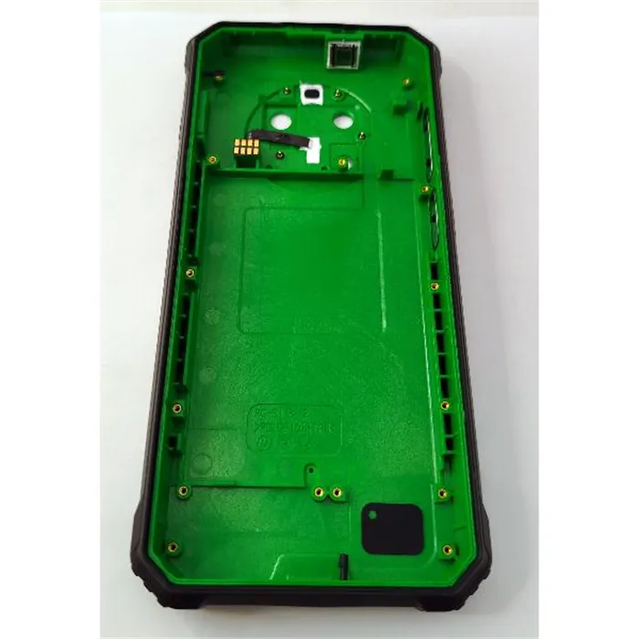Tapa trasera o tapa bateria con carcasa central verde para Oukitel G1 