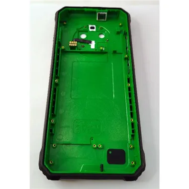 Tapa trasera o tapa bateria con carcasa central verde para Oukitel G1 