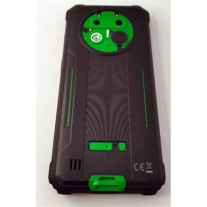 Tapa trasera o tapa bateria con carcasa central verde para Oukitel G1 