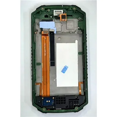 Pantalla lcd para Oukitel K10000 Max mas tactil negro mas marco verde calidad premium