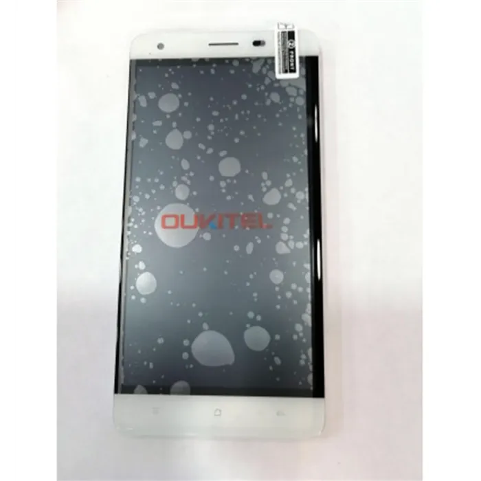 Pantalla LCD para Oukitel K6000 pro mas tactil blanco mas marco blanco calidad premium