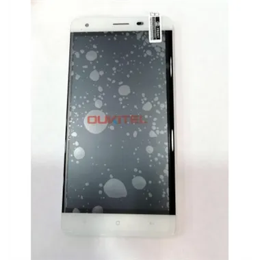 Pantalla LCD para Oukitel K6000 pro mas tactil blanco mas marco blanco calidad premium