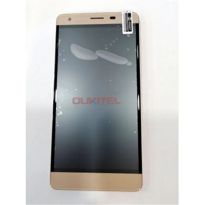 Pantalla LCD para Oukitel K6000 pro mas tactil dorado mas marco dorado calidad premium