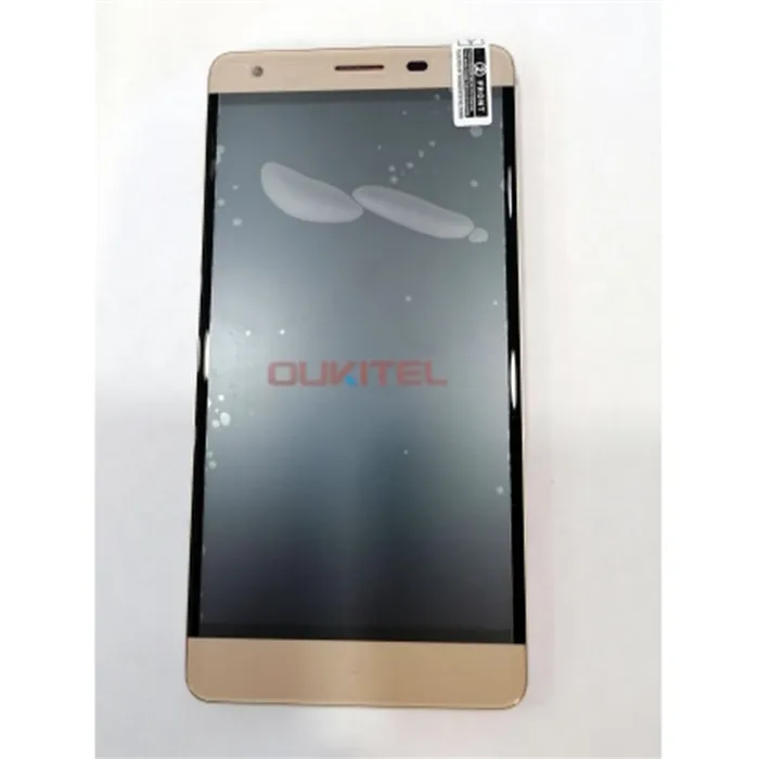 Pantalla LCD para Oukitel K6000 pro mas tactil dorado mas marco dorado calidad premium