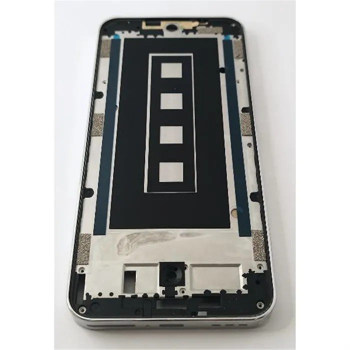 Carcasa o marco frontal plata para Oukitel P1 calidad premium