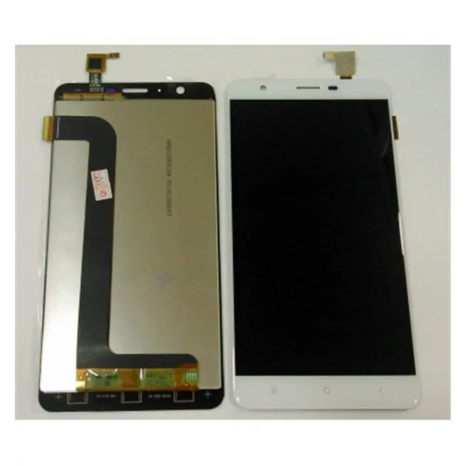 Oukitel U15 Pro pantalla lcd + tactil blanco premium