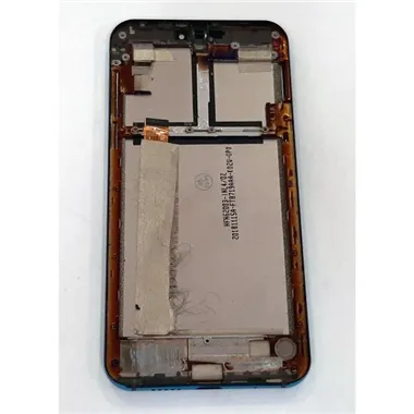 Pantalla lcd para Oukitel U23 mas tactil negro mas marco azul calidad premium