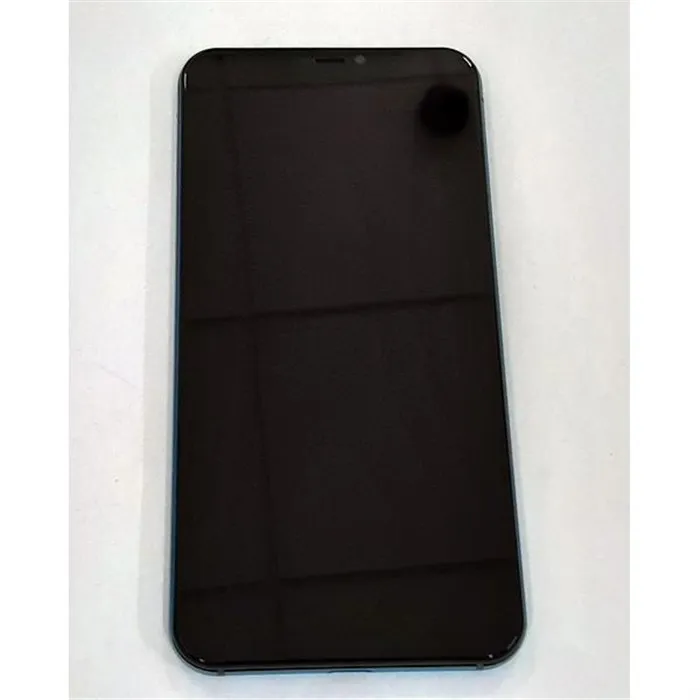 Pantalla lcd para Oukitel U23 mas tactil negro mas marco azul calidad premium