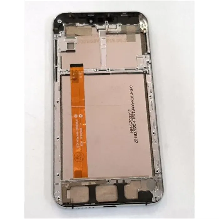 Pantalla lcd para Oukitel U23 mas tactil negro mas marco plata calidad premium