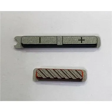 Set 2 botones gris para Oukitel WP10 calidad premium