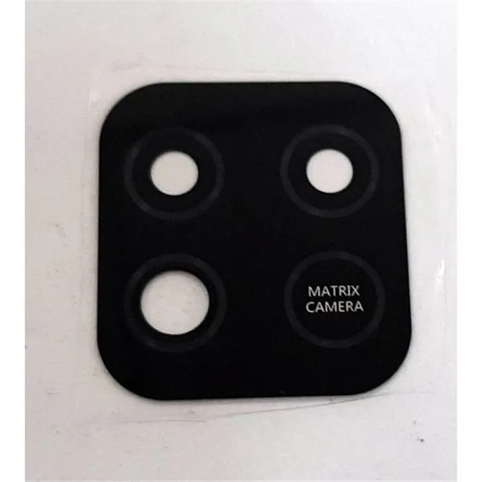 Cristal camara negro para Oukitel WP18 calidad premium