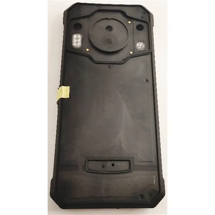 Tapa trasera o tapa bateria negra para Oukitel WP21 Ultra