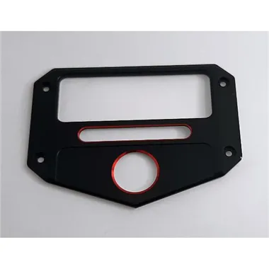 Embellecedor trasero negro rojo para Oukitel WP23 calidad premium