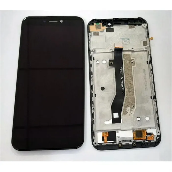 Pantalla lcd para Oukitel WP5 mas tactil negro mas marco negro calidad premium