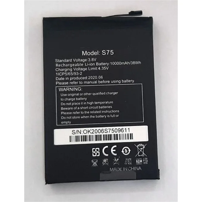 Bateria S75 10000mAh para Oukitel WP6 calidad premium