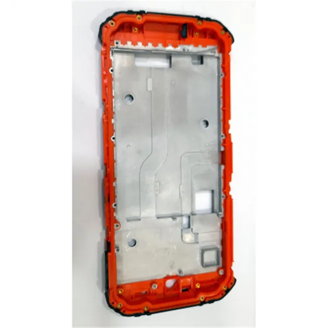 Carcasa central o marco naranja para Oukitel WP6 calidad premium