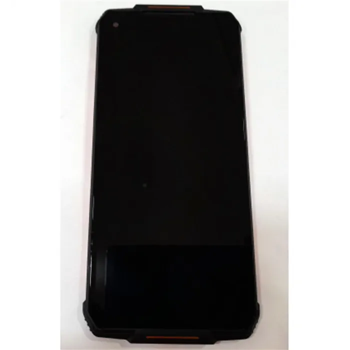 Pantalla lcd para Oukitel WP7 mas tactil negro mas marco naranja calidad premium