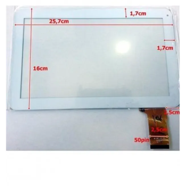 Pantalla táctil repuesto tablet china 10.1 modelo 8"
