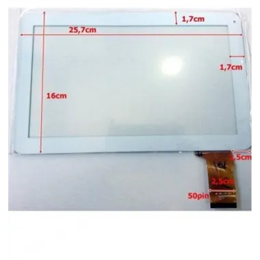 Pantalla táctil repuesto tablet china 10.1 modelo 8"