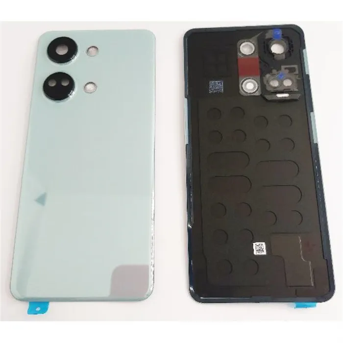 Tapa trasera o tapa bateria verde para Oneplus Nord 3 5G mas lente camara