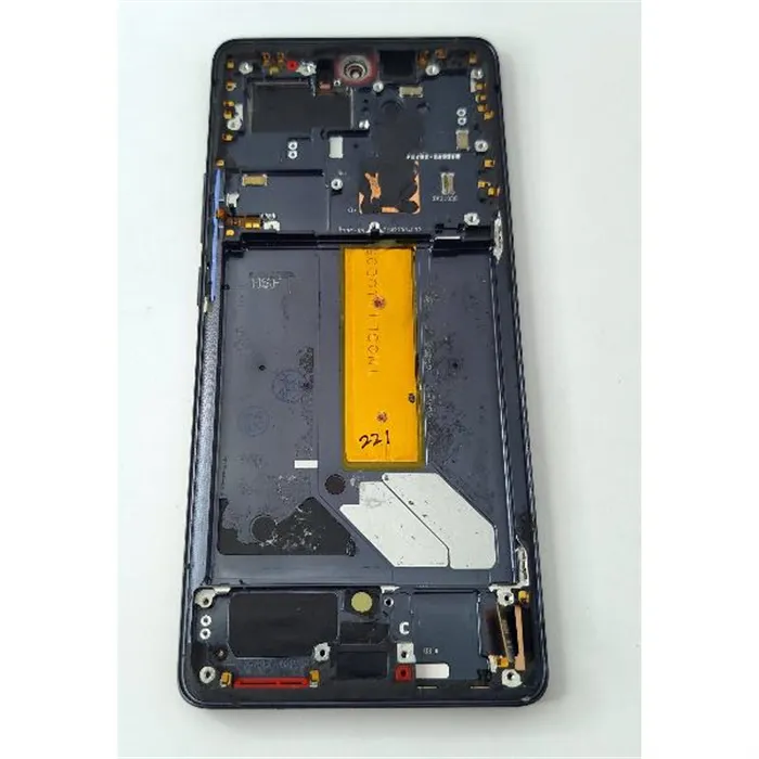 Pantalla oled para Vivo X60 Pro V2046 mas tactil negro mas marco negro compatible