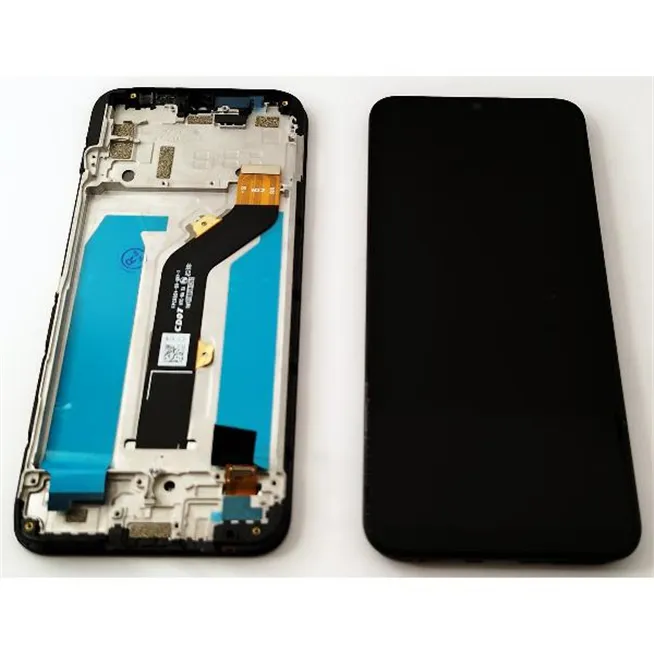 Pantalla lcd para infinix Smart 5 X657C X657B X657 mas tactil negro con marco negro calidad premium
