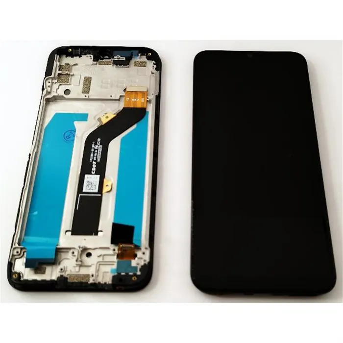 Pantalla lcd para infinix Smart 5 X657C X657B X657 mas tactil negro con marco negro calidad premium
