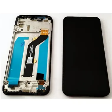 Pantalla lcd para infinix Smart 5 X657C X657B X657 mas tactil negro con marco negro calidad premium
