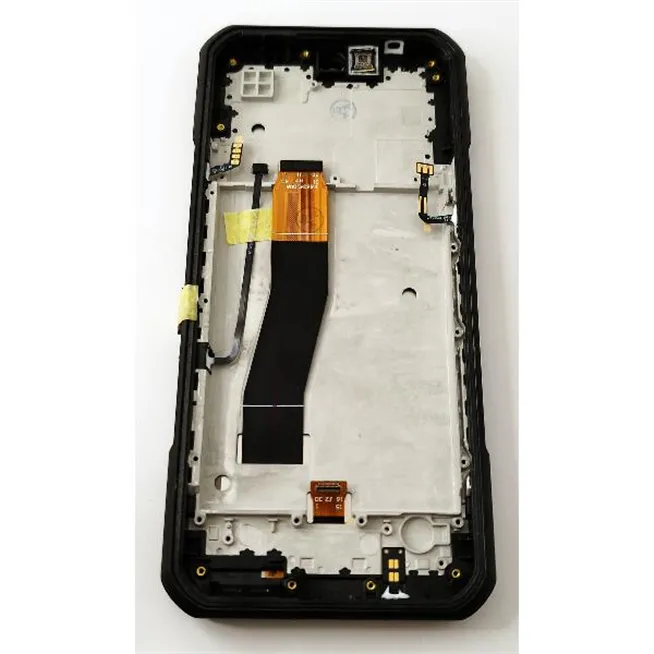 Pantalla lcd para Oukitel WP35 5G mas tactil negro con marco marron calidad premium