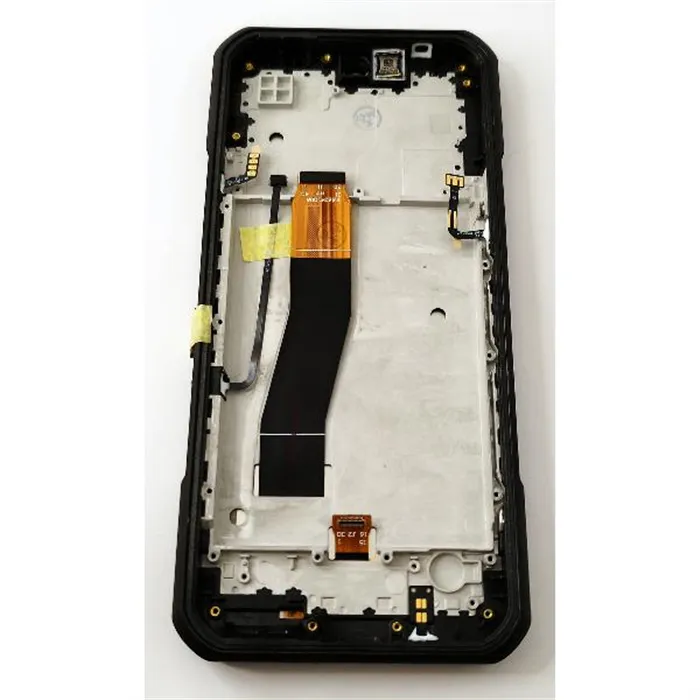Pantalla lcd para Oukitel WP35 5G mas tactil negro con marco marron calidad premium